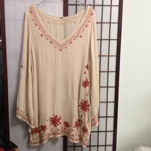 FREE People EMBROIDERY BLOUSE